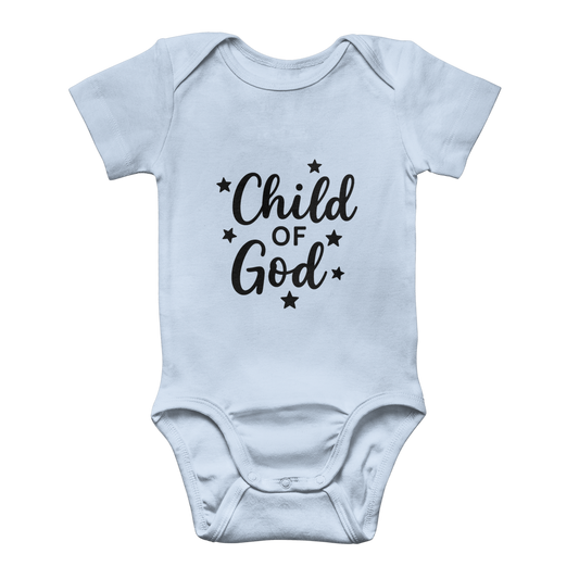 Child of God Baby Onesie – Christian Faith-Inspired Gift | Little Foot